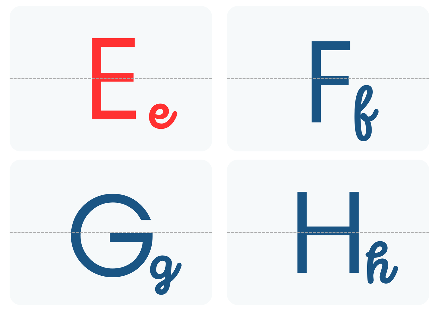 Frise lettres de l'alphabet