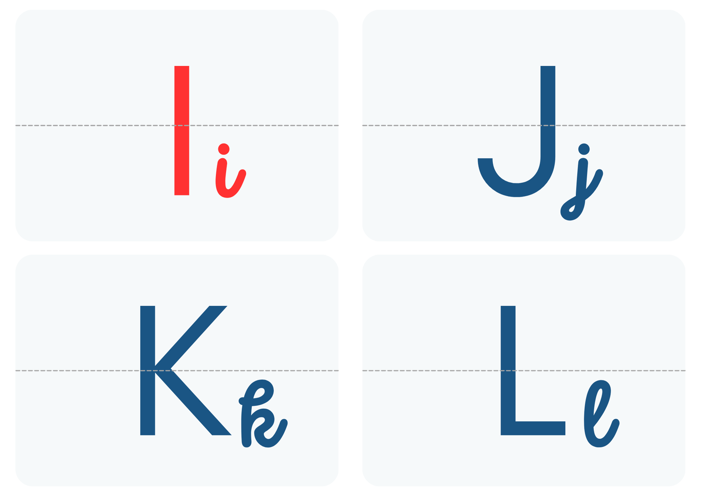 Frise lettres de l'alphabet