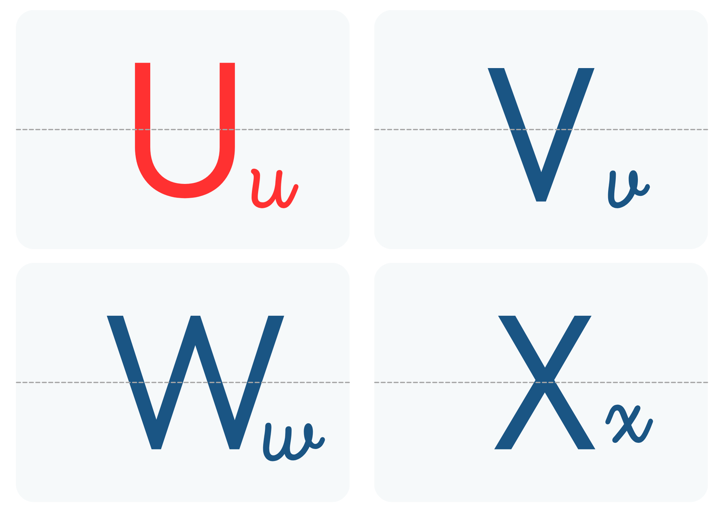 Frise lettres de l'alphabet