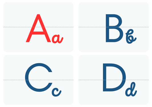 Frise lettres de l'alphabet