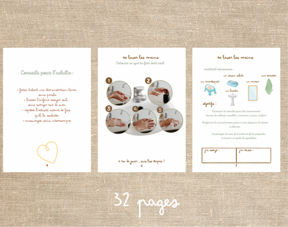 Mes ateliers sur la vie pratique 18 mois - 3 ans - partie 1